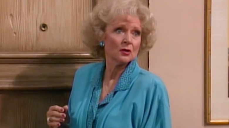 White and Bea Arthur on Golden Girls