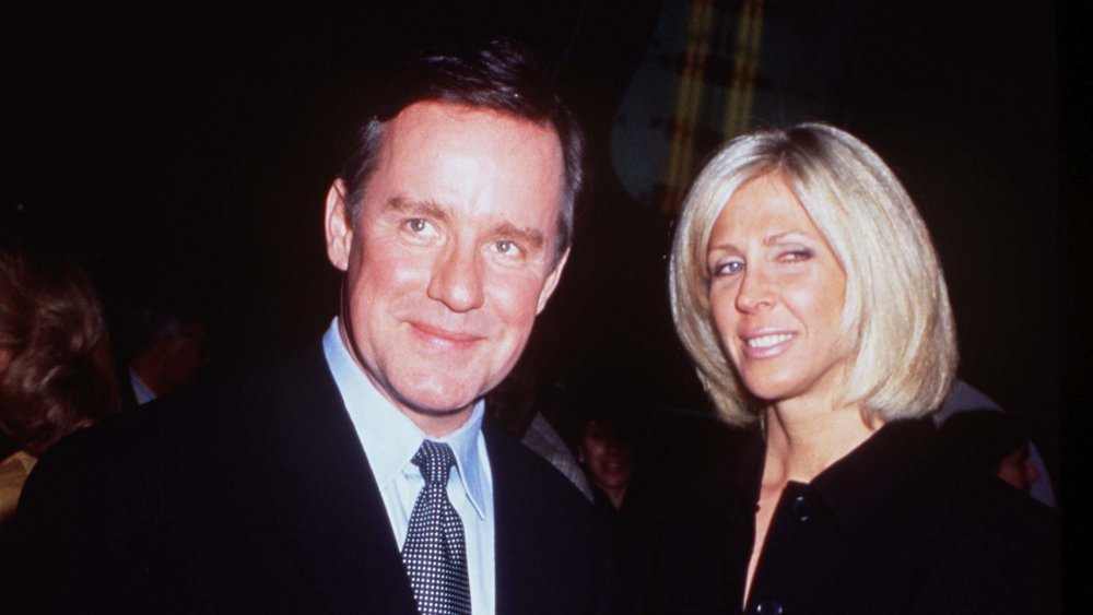 Phil Hartman with his wife Brynn in 1996