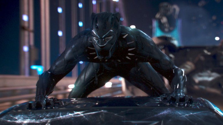 Black Panther in action