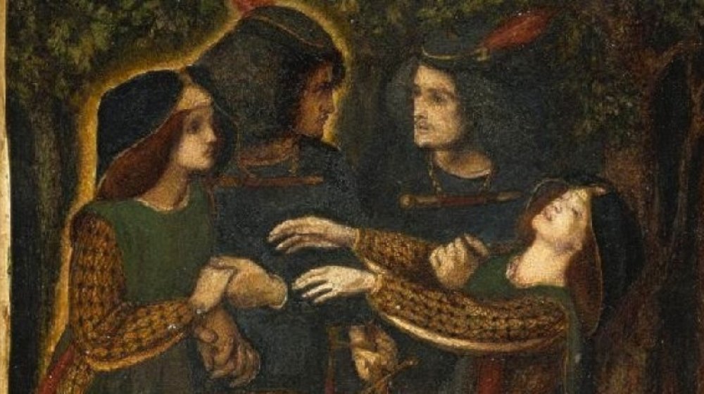 How They Met Themselves by Dante Gabriel Rossetti