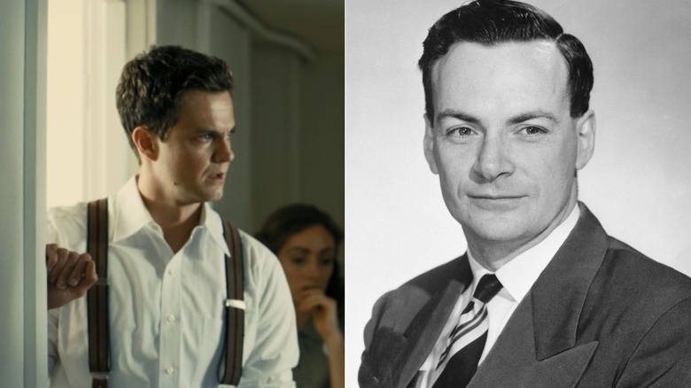 Richard Feynman side by side