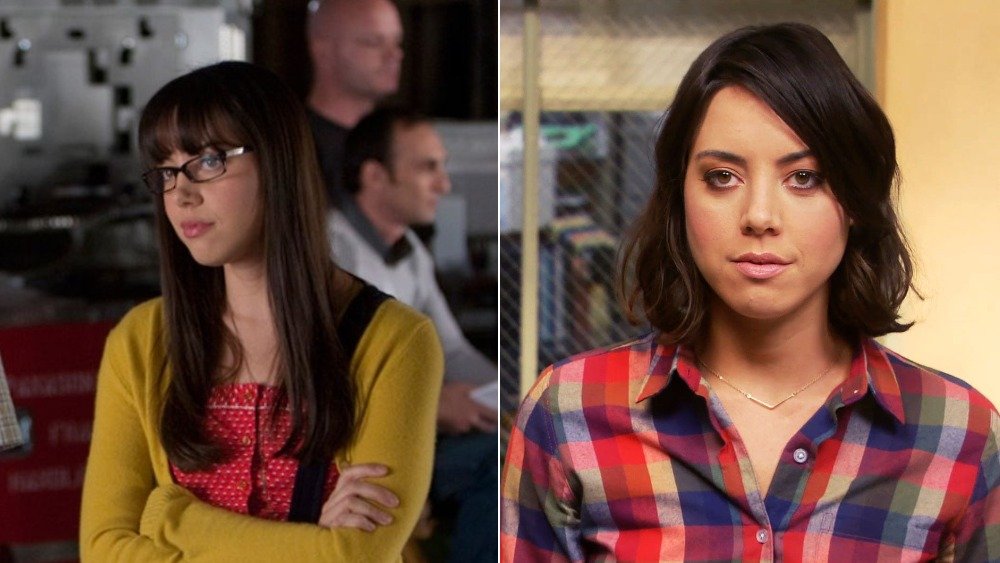 Young Aubrey Plaza/Current Aubrey Plaza