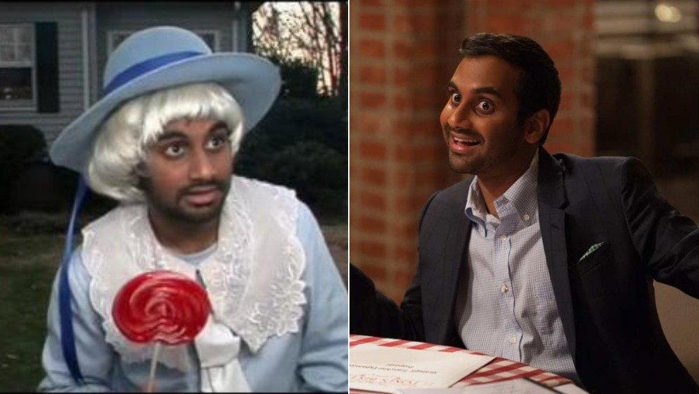 Young Aziz Ansari/Current Aziz Ansari