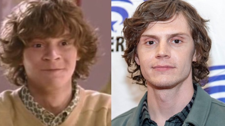 Evan Peters, then and now