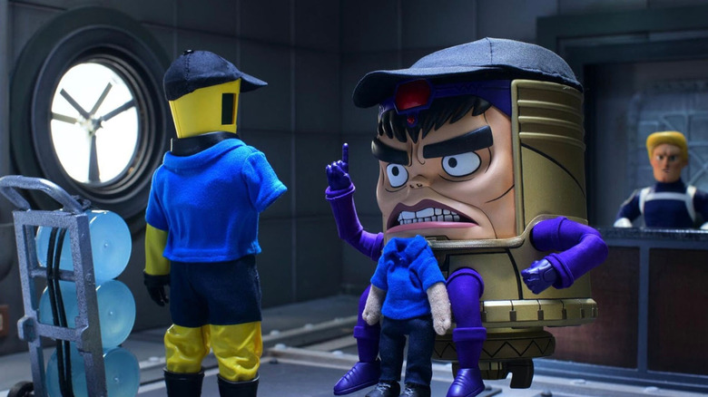 MODOK and Gary sneaking into SHIELD 