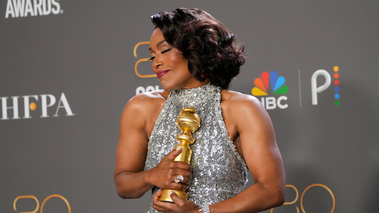 Angela Bassett smiling