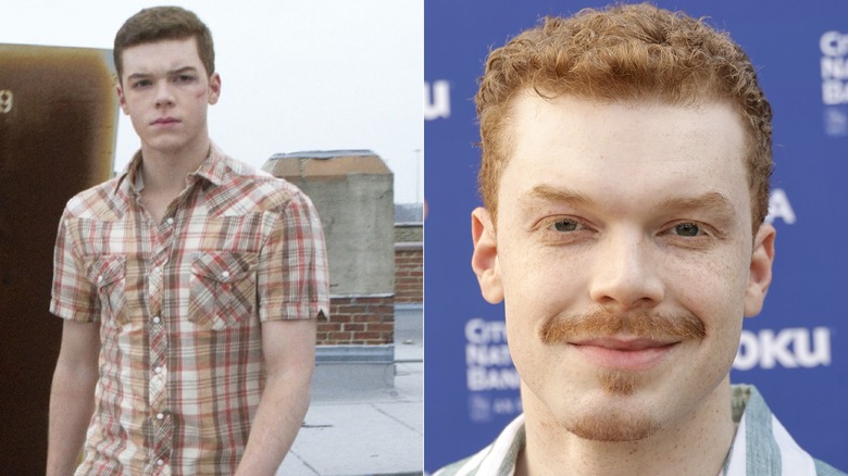 Cameron Monaghan and Ian Gallagher side by side