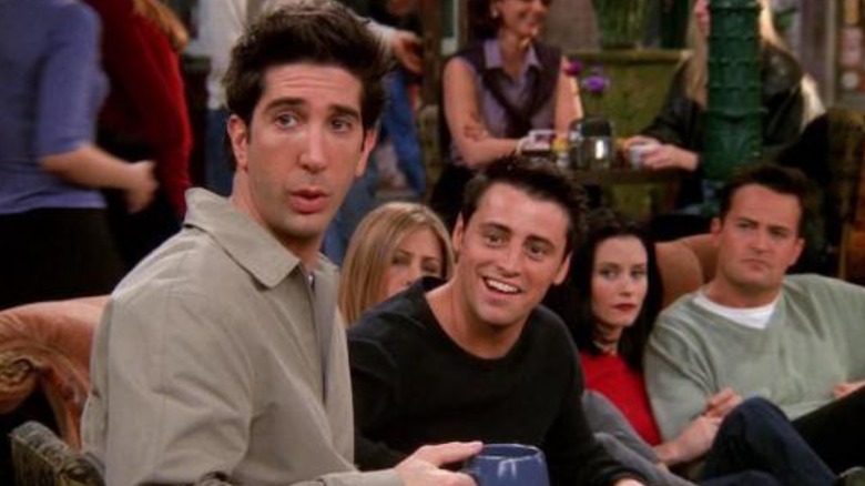 Friends Ross and Joey