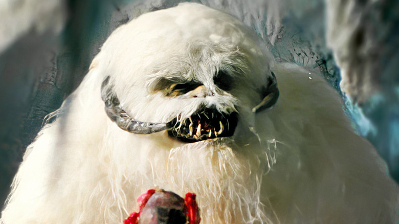 Wampa white fur long teeth