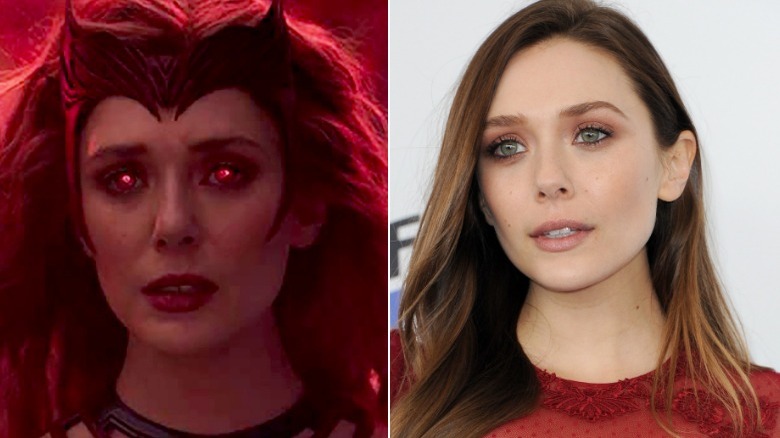 Scarlet Witch and Elizabeth Olsen