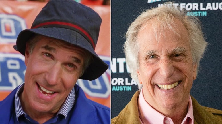 Henry Winkler then and now