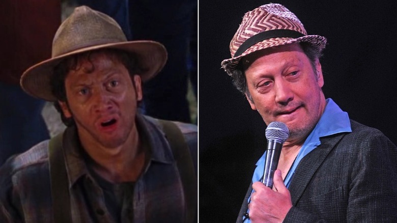 Rob Schneider then and now