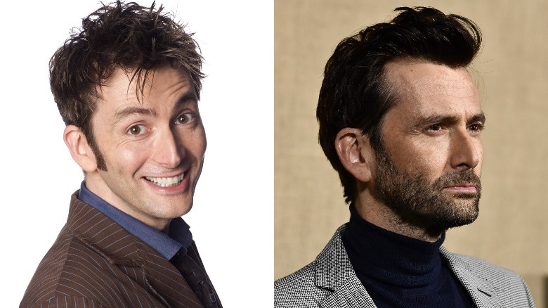 David Tennant looking great then and now