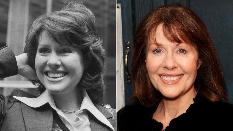 Elisabeth Sladen as Sarah Jane Smith smiling