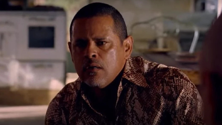 Tuco in snakeskin shirt