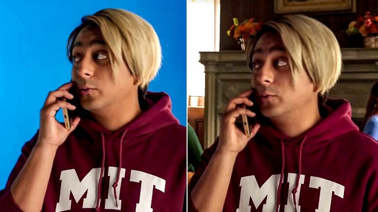Flash Thompson on the phone to Peter Parker