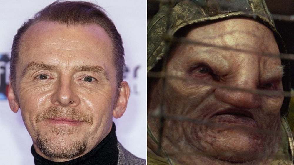 Simon Pegg and Unkar Plutt