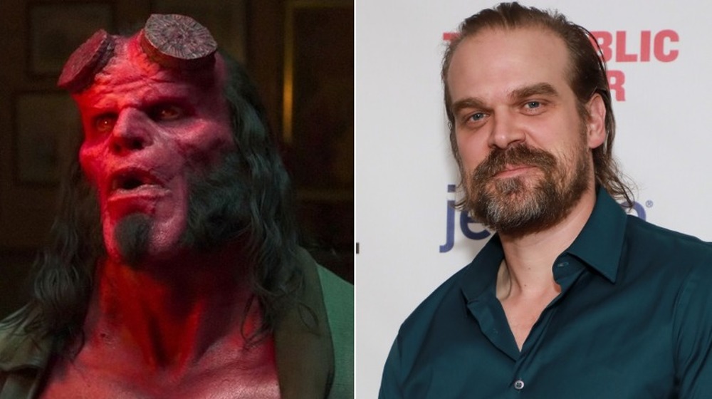 David Harbour as Hellboy