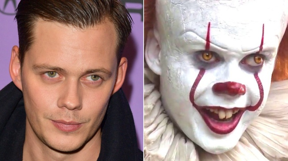 Bill Skarsgård and Pennywise