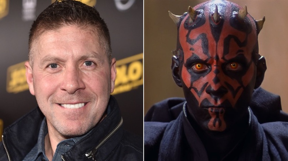 Ray Park and Darth Maul