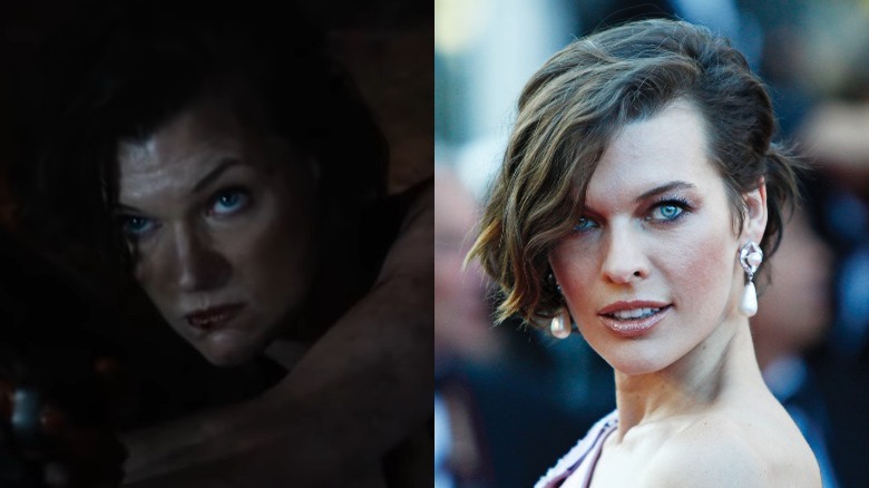 Milla Jovovich from the "Resident Evil" series