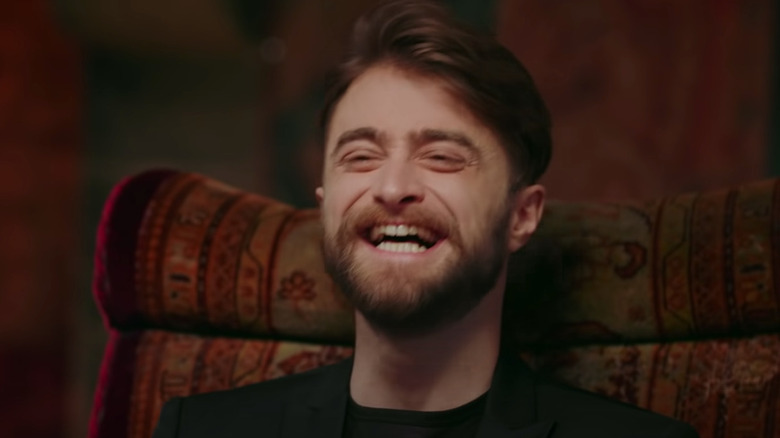 Daniel Radcliffe laughing 