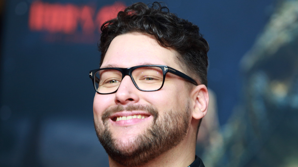 Timo Vuorensola smiling at a premiere