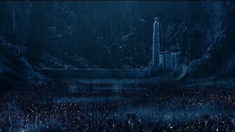 Helm's Deep under siege