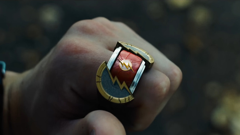 Barry Allen using his ring