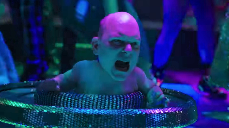 Mark Proksch is a vampire baby as Colin Robinson in the trailer for Season 4 of  What We Do in the Shadows