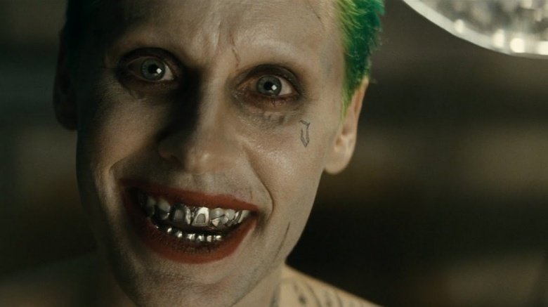 Jared Leto as the Joker in Suicide Squad