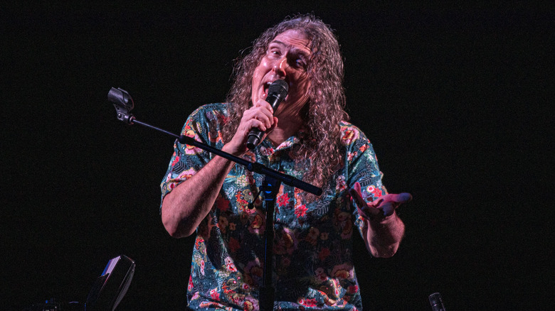 Al Yankovic onstage