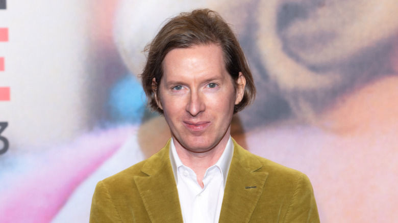 Wes Anderson smiling 