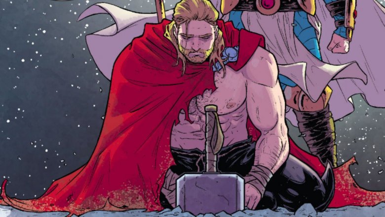 Thor can't lift hammer