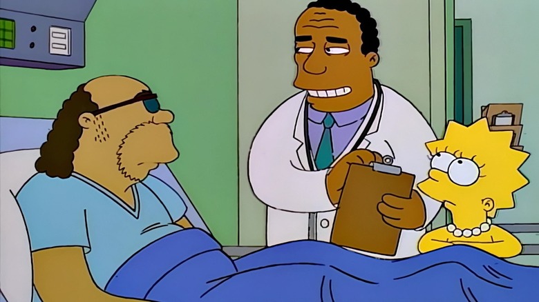 Dr. Hibbert chuckling