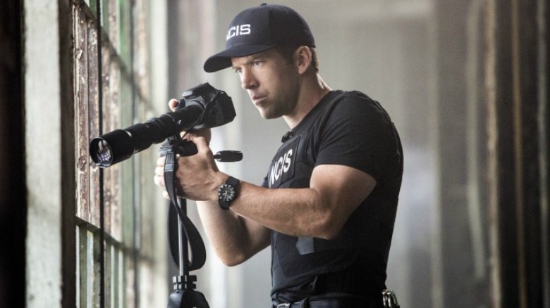 Actor Lucas Black as Christopher LaSalle in a scene from "NCIS: New Orleans" 