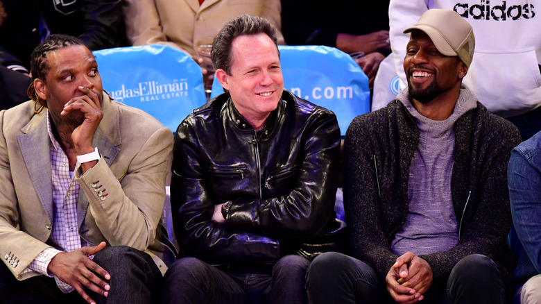 Dean Winters at a basketball game