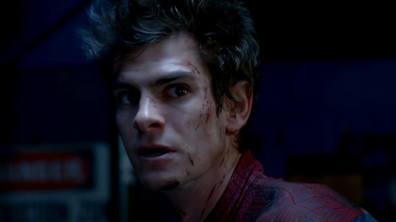 Andrew Garfield Spider-Man unmasked