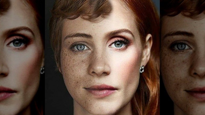 Sophia Lillis and Jessica Chastain