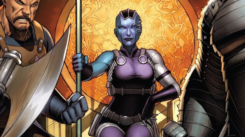 Nebula from the cover of Asgardians of the Galaxy #2