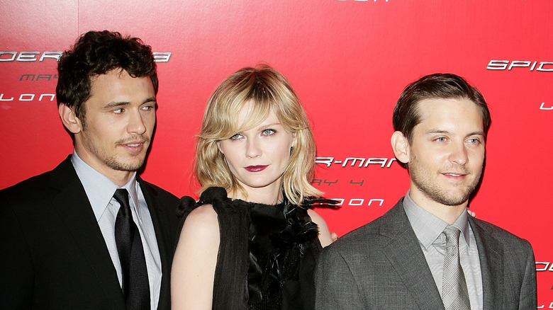 James Franco Kirsten Dunst and Tobey Maguire