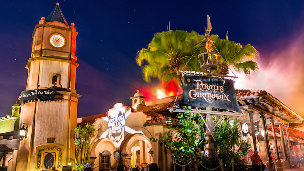 Pirates of the Caribbean ride at Walt Disney World