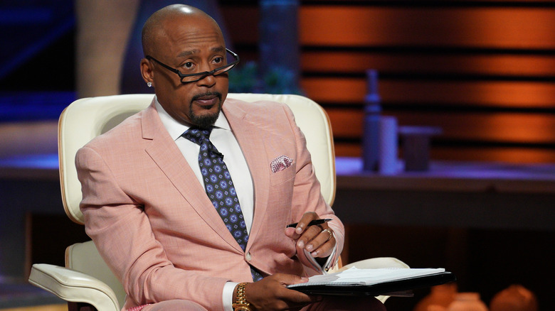 Daymond John wearing Bunny Eyez glasses