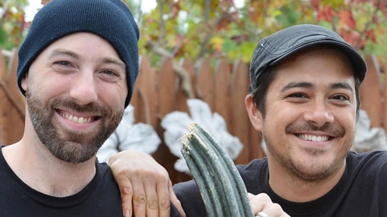 Marc Evan and Chris Soria smiling