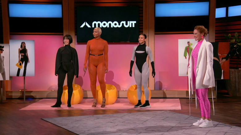 Mia Murr and models in Monosuits