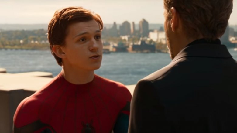 Tom Holland in Spider-Man: Homecoming trailer