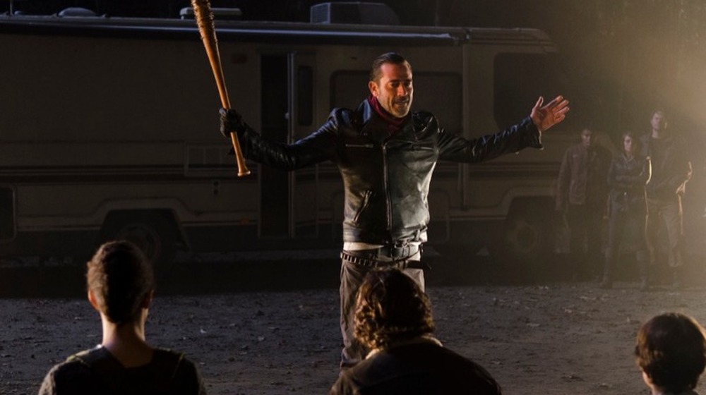 Negan on The Walking Dead