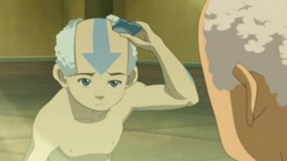 Aang on Avatar: The Last Airbender