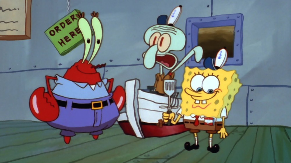 Mr. Krabs Squidward SpongeBob spatula