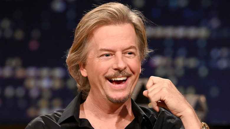 David Spade smiling